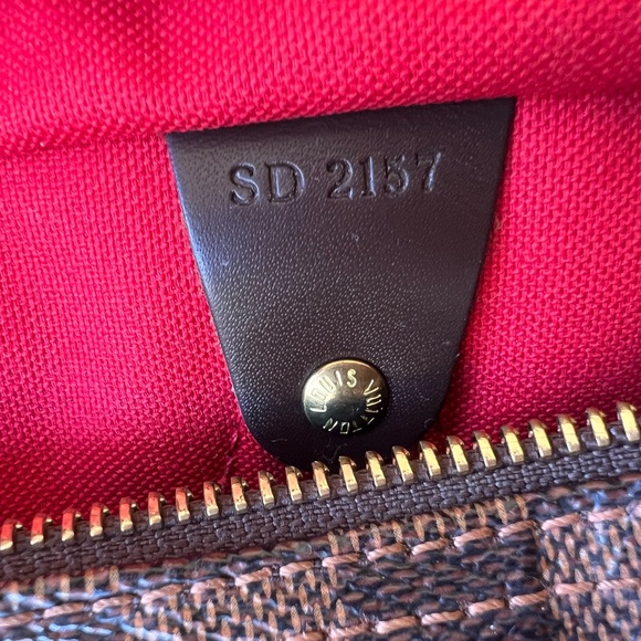 🔥🔥 Louis Vuitton Damier Ebene Speedy 30 STORE DISPLAY ONLY🔥🔥 - Picture 15 of 16